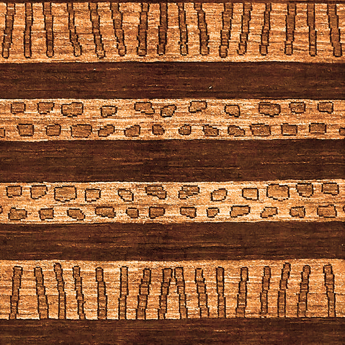 Abstract Orange Modern Rug, abs421org