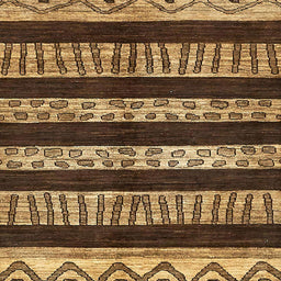 Square Abstract Red Modern Rug, abs421