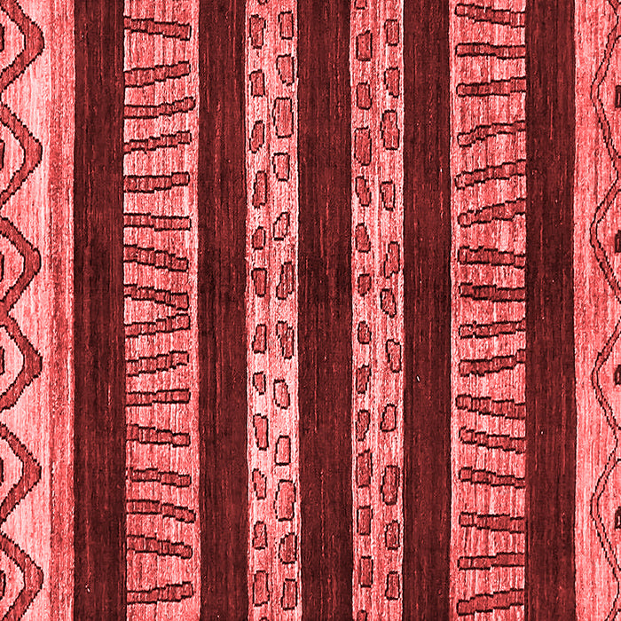 Machine Washable Abstract Red Modern Rug, wshabs421red