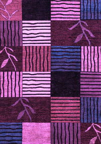 Abstract Purple Modern Rug, abs4220pur