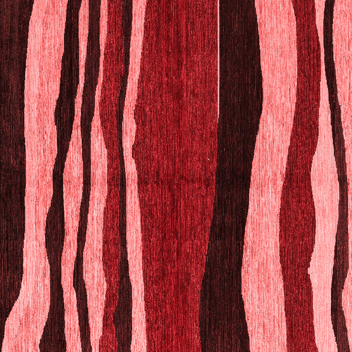 Abstract Red Modern Rug, abs4221red