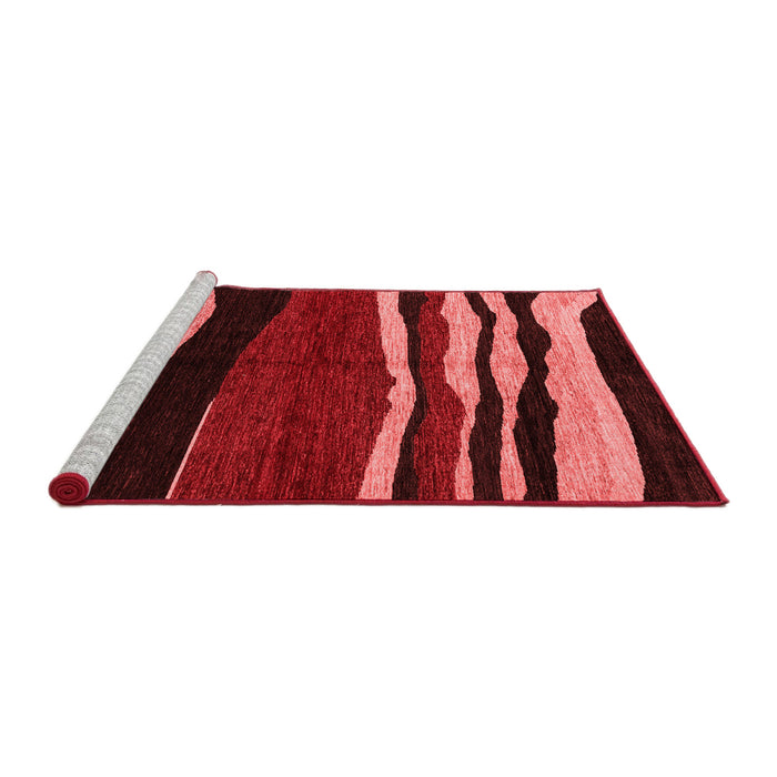 Modern Red Washable Rugs