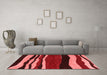 Modern Red Washable Rugs