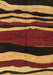 Abstract Brown Modern Rug, abs4221brn