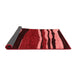 Abstract Red Modern Area Rugs