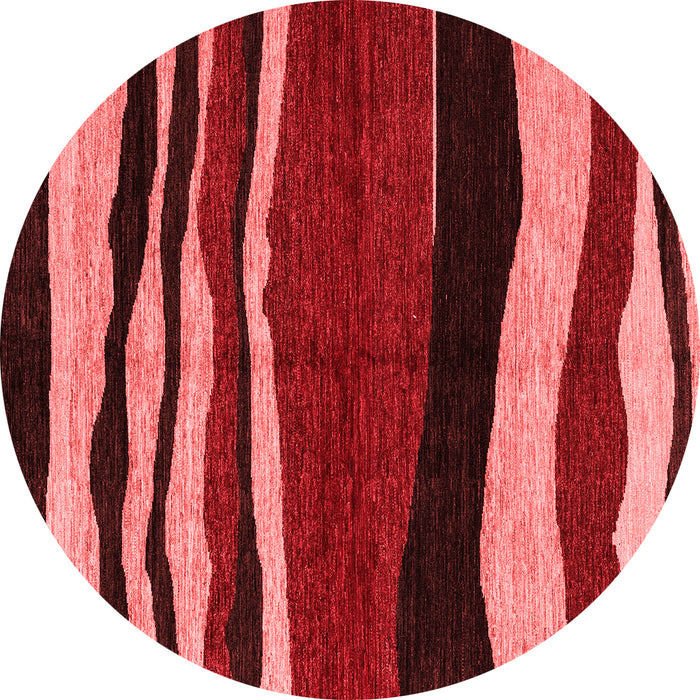 Machine Washable Abstract Red Modern Rug, wshabs4221red