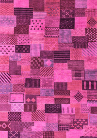 Abstract Pink Modern Rug, abs4222pnk