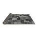 Sideview of Abstract Gray Modern Rug, abs4222gry