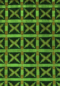 Abstract Green Modern Rug, abs4223grn