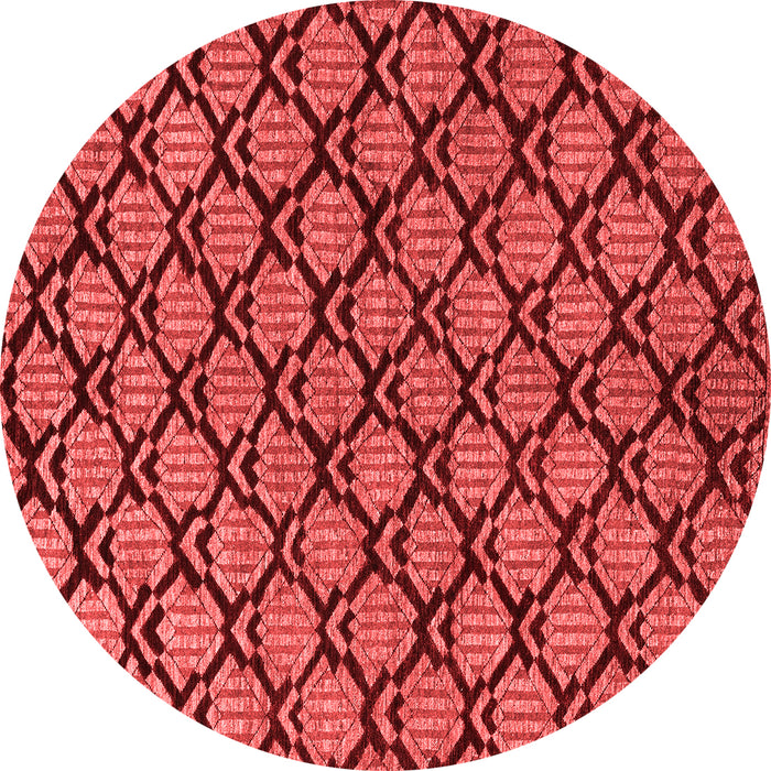 Abstract Red Modern Rug, abs4224red