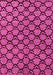 Machine Washable Abstract Pink Modern Rug, wshabs4224pnk