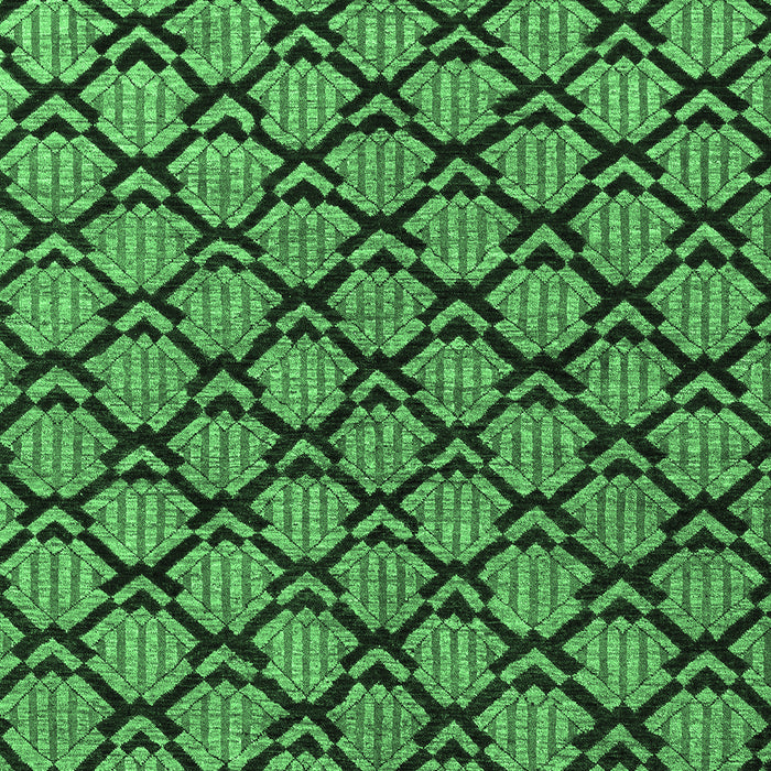 Abstract Emerald Green Modern Rug, abs4224emgrn