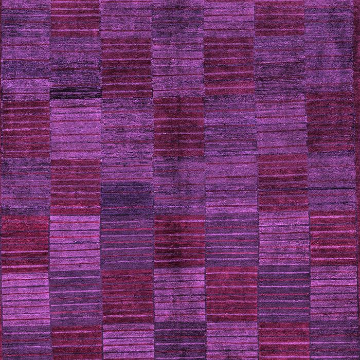 Machine Washable Checkered Purple Modern Area Rugs, wshabs4225pur