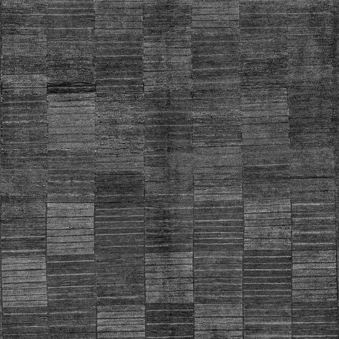 Machine Washable Checkered Gray Modern Rug, wshabs4225gry