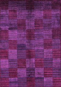 Checkered Purple Modern Rug, abs4225pur