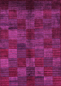 Checkered Pink Modern Rug, abs4225pnk