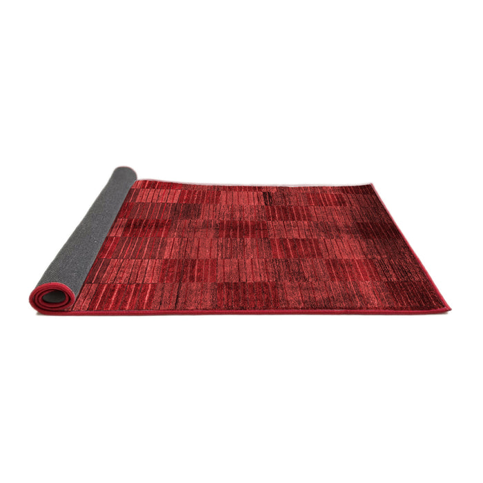 Checkered Red Modern Area Rugs