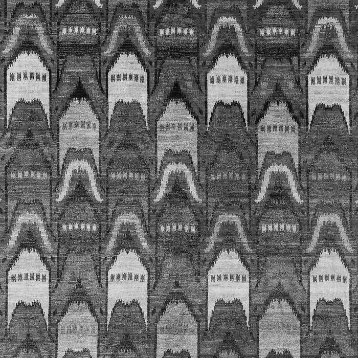 Machine Washable Abstract Gray Modern Rug, wshabs4226gry