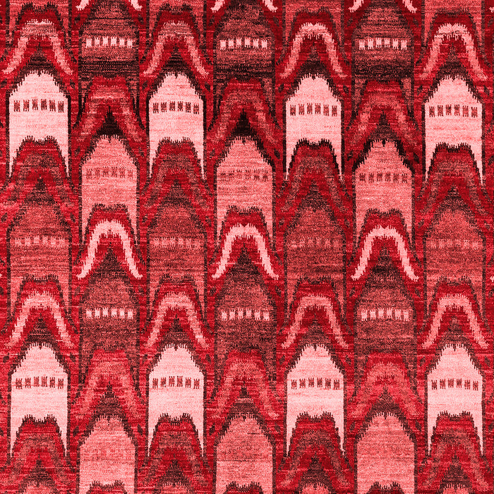 Abstract Red Modern Area Rugs