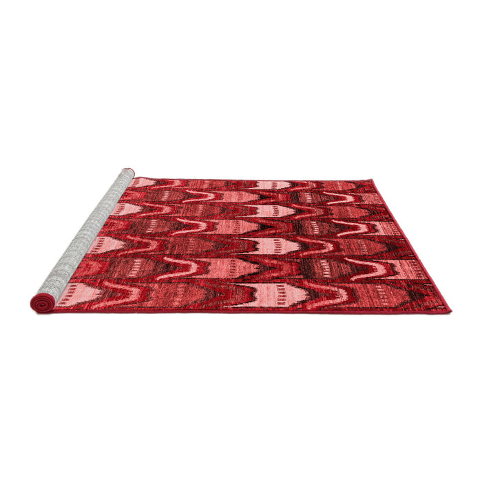 Modern Red Washable Rugs