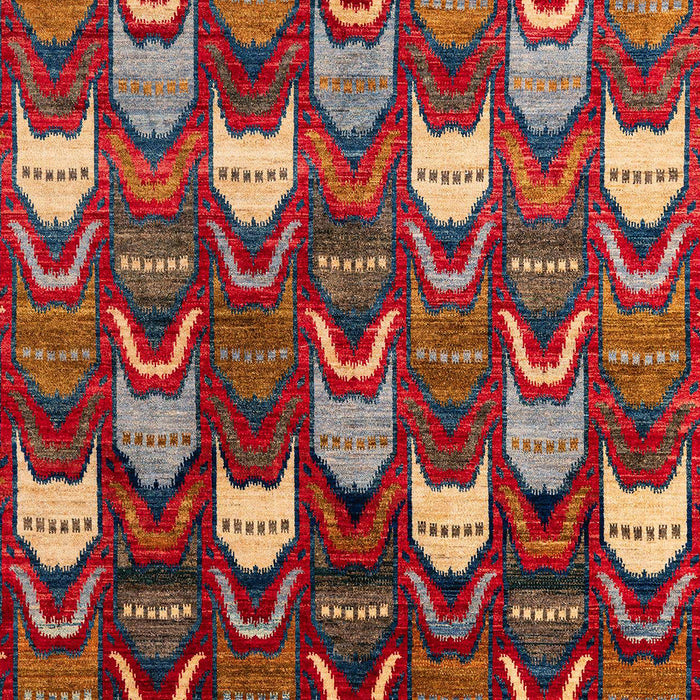 Machine Washable Abstract Dark Almond Brown Rug, wshabs4226