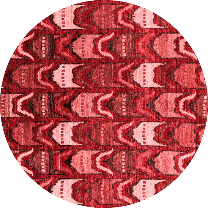 Machine Washable Abstract Red Modern Rug, wshabs4226red