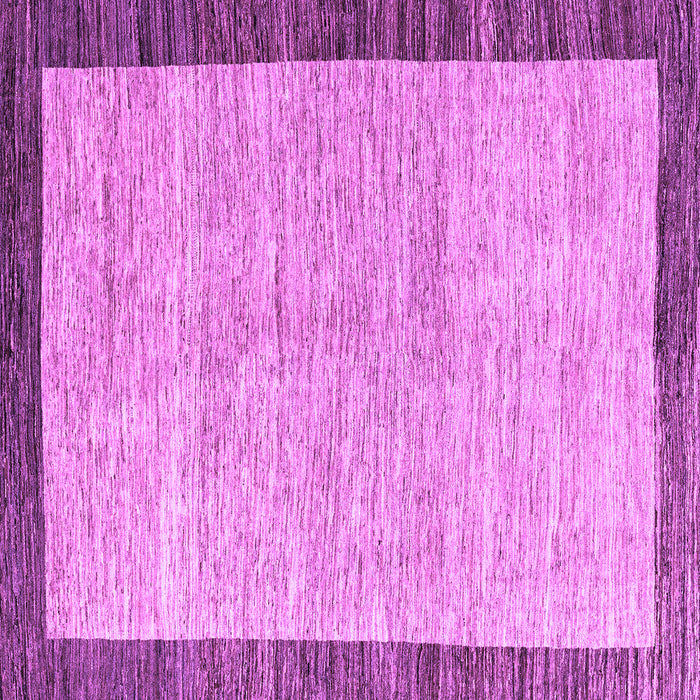 Square Abstract Purple Modern Rug, abs4227pur
