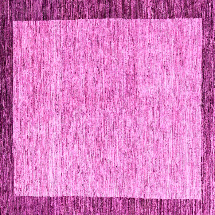 Square Abstract Pink Modern Rug, abs4227pnk