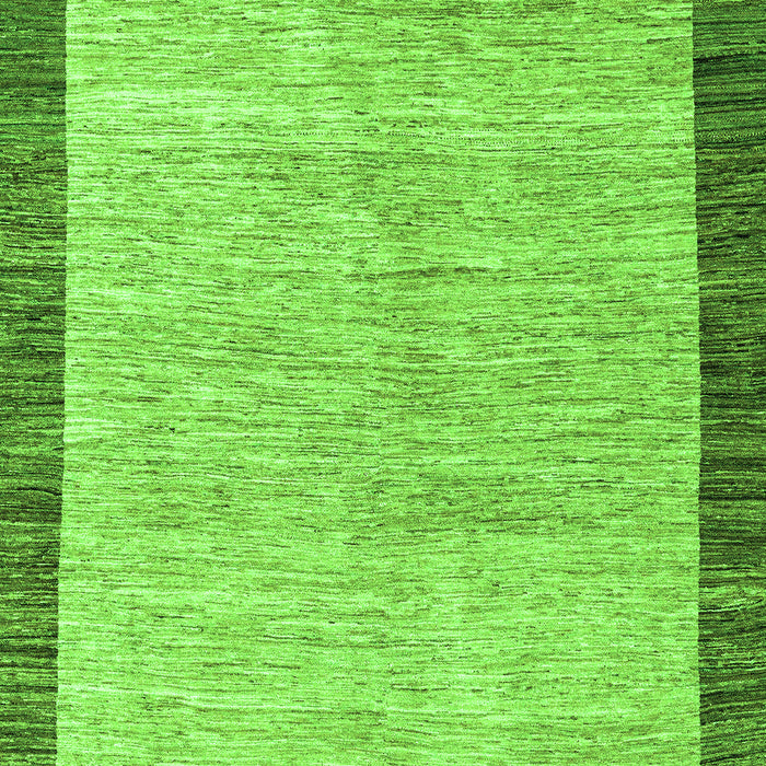 Abstract Green Modern Rug, abs4227grn
