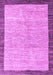 Machine Washable Abstract Purple Modern Area Rugs, wshabs4227pur