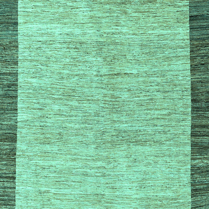 Machine Washable Abstract Turquoise Modern Area Rugs, wshabs4227turq
