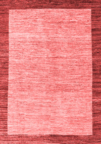 Abstract Red Modern Rug, abs4227red