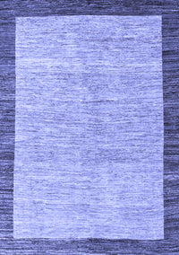 Abstract Blue Modern Rug, abs4227blu