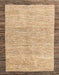 Abstract Light Brown Modern Rug, abs4227