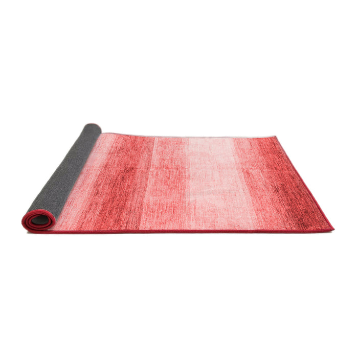 Solid Red Modern Area Rugs