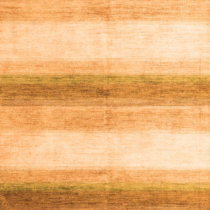 Square Solid Orange Modern Rug, abs4228org