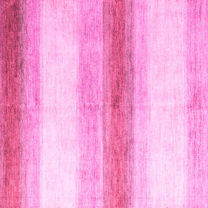 Square Solid Pink Modern Rug, abs4228pnk