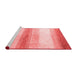 Modern Red Washable Rugs