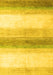 Solid Yellow Modern Rug, abs4228yw