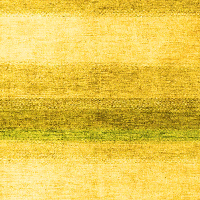 Solid Yellow Modern Rug, abs4228yw
