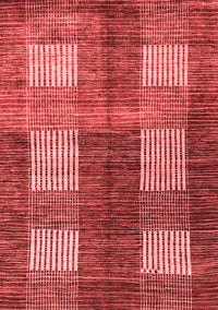 Abstract Red Modern Rug, abs4229red