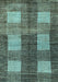 Abstract Light Blue Modern Rug, abs4229lblu