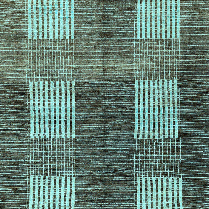 Abstract Light Blue Modern Rug, abs4229lblu