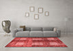 Modern Red Washable Rugs