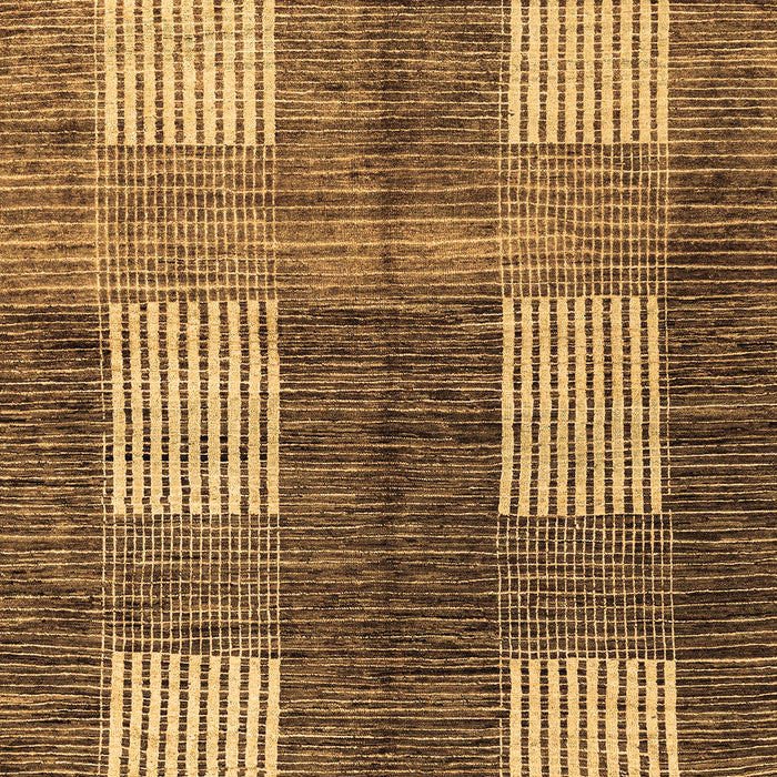 Abstract Brown Modern Rug, abs4229brn