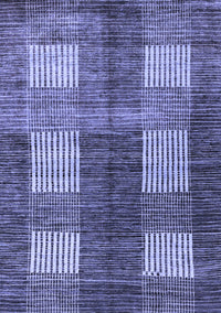 Abstract Blue Modern Rug, abs4229blu