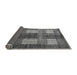 Sideview of Abstract Gray Modern Rug, abs4229gry