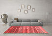 Modern Red Washable Rugs