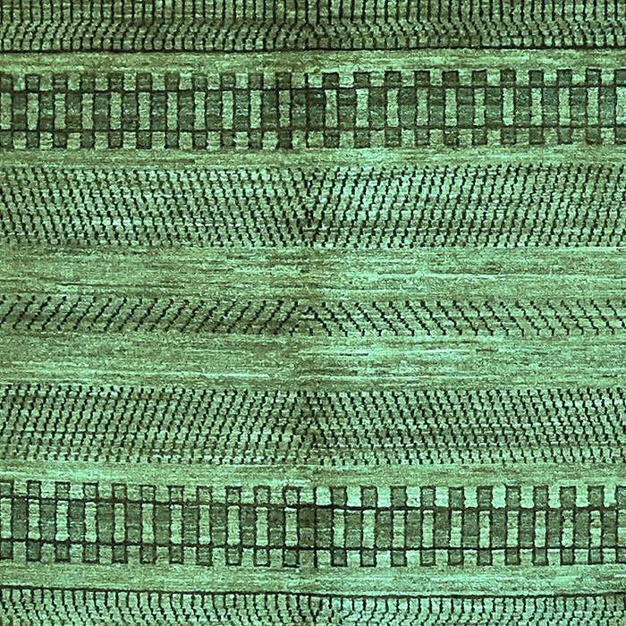 Machine Washable Abstract Turquoise Modern Area Rugs, wshabs422turq