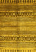 Abstract Yellow Modern Rug, abs422yw